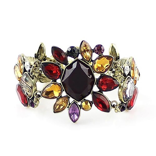 2014 New Coming Christmas Gift Colorful Rhinestone Women Trendy Bracelet