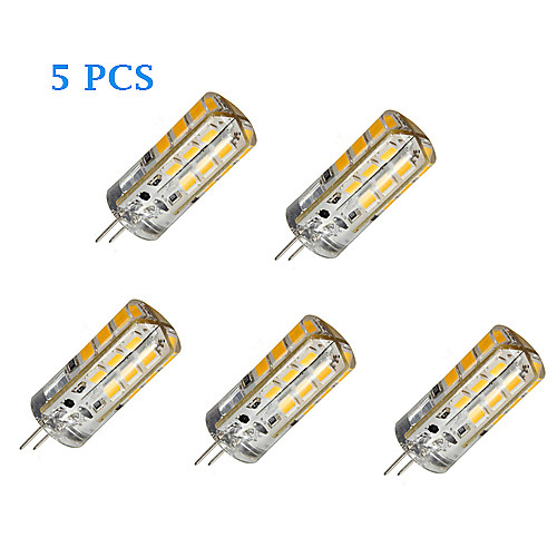 5Pcs G4 3W 24x2835SMD 270LM 3500K/6000K Warm White/Cool White Light  LED Bi-pin Lights  (DC 12V)