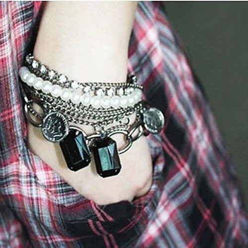 Fashion Tassels Alloy Charm Bracelet(1pc)