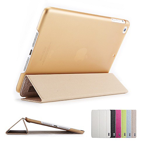 Mooke Simple Triple Folding Auto Sleep/Wake Up Case for iPad Mini2/3(Assorted Colors)