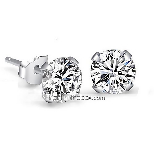 Women's Crystal Synthetic Diamond Round Cut Stud Earrings Sterling Silver Crystal Rhinestone Earrings Cheap Ladies Simple Style Elegant Bridal Bling Bling Jewelry White For Wedding Party Daily Casual
Women's Crystal Synthetic Diamond Round Cut Stud Earrings Sterling Silver Crystal Rhinestone Earrings Cheap Ladies Simple Style Elegant Bridal Bling Bling Jewelry White For Wedding Party Daily Casual