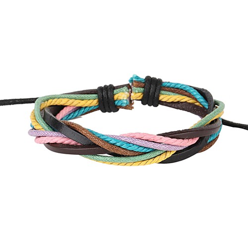 Fashion Braided Bracelet Simple and Comfortable Colorful (1 Piece)