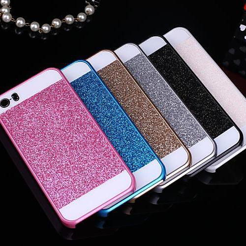 Solid Luxury Bling Glitter  Back Cover Case for iPhone 5/5S(Assorted Colors)