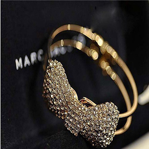 Fashion Sweety Hierarchics Bowknot Alloy Charm Bracelet(1pc)