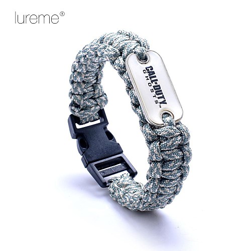 lureme Paracord релаксации шнур логотип браслет