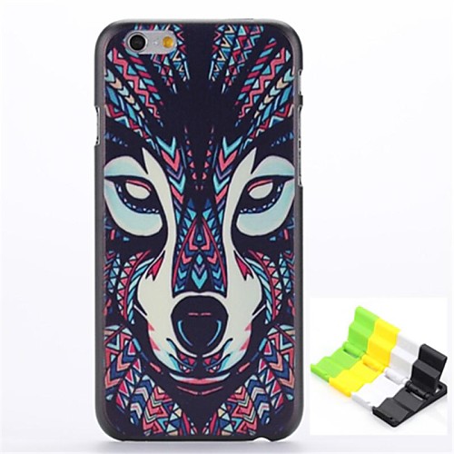 Beast Avatar Pattern Hard Case and Phone Holder for iPhone 6 Plus