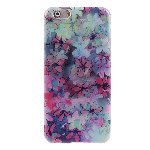 Blooming Flower Design Soft Case for iPhone 6