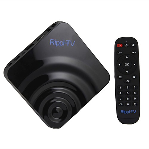 Риппл-ТВ Quad Core Android 4.4.2 TV Box игрок ж / 2 Гб оперативной памяти / 8GB ROM