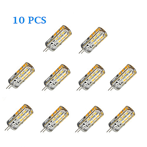 10Pcs G4 3W 24x2835SMD 270LM 3500K/6000K Warm White/Cool White Light  LED Bi-pin Lights  (DC 12V)