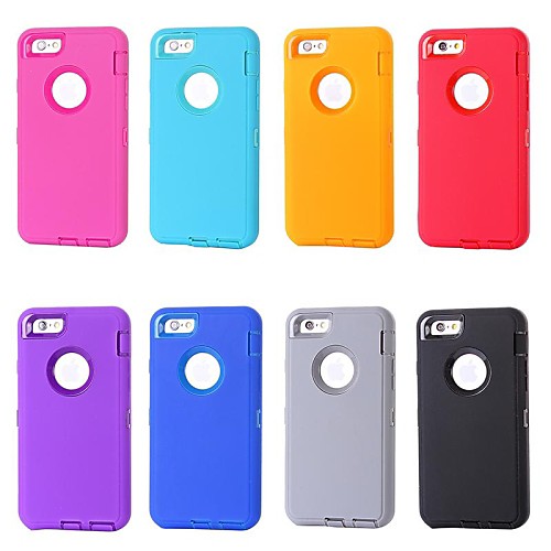 Heavy Duty Shock Proof Case Cover for iPhone 6(Assorted Color)