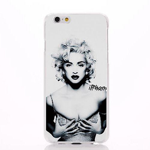 Sexy Marilyn Monroe Pattern PC Hard Back Cover Case for iPhone 6