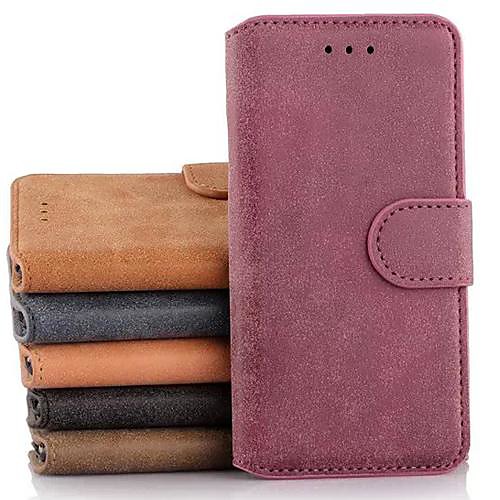 DF Luxury Retro Flip Leather Case with Stand And Card Slot for iPhone 6 (Assorted Colors)