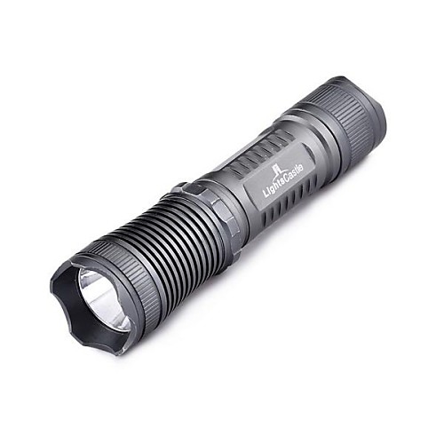 LightsCastle Cree XP-G R5 3-Mode Flashlight (150LM,1xAA,Grey)