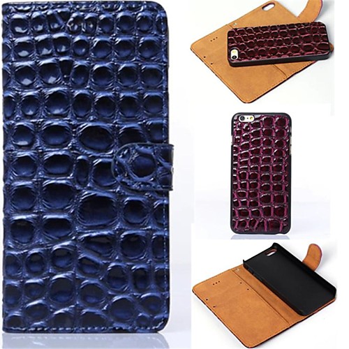 Stone Grain Pattern Two-in-One PU Leather for iPhone 5/5S (Assorted Colors)