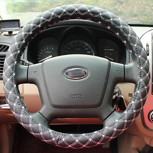 LEBOSHSteering Wheel Covers for The Four Seasons 2 Color for Choose 38CM