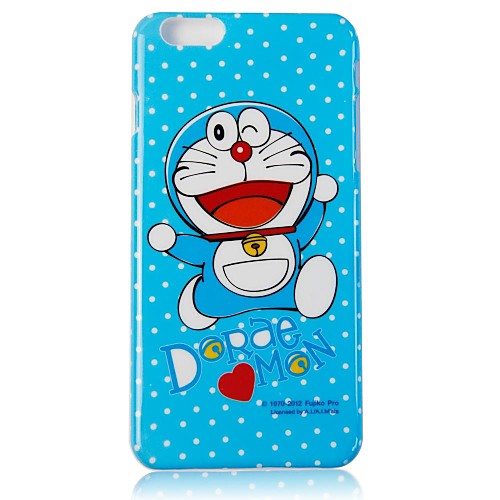 Doraemon пластик с Футляр для iphone 6 плюс