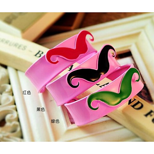 Fashion Small Moustache Multicolor Alloy Bracelets(1 Pc)(More Color)