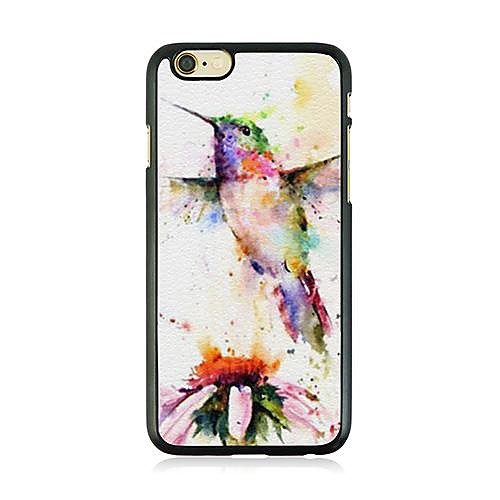 The Bird Leather Vein Pattern Hard Case for iPhone 6 Plus