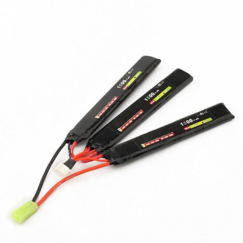 neewer лев мощность батареи Lipo 11.1v 1500mah 20c 3 клеток Акку мини страйкбол пистолет батареи