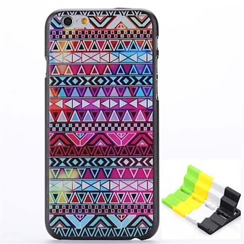 National Wind Pattern Hard Case and Phone Holder for iPhone 6 Plus