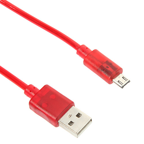 Micro USB светит весной зарядный кабель