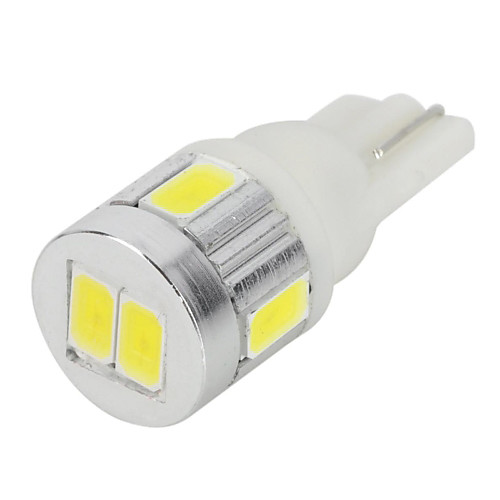 zweihnder t10 5w 450lm 6000-6500 K 6-SMD 5730 LED белый свет лампы для автомобилей пластины света (12В, 2 шт)
