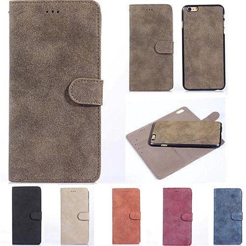 Retro Matte Pattern Two-in-One PU Leather Full Body Cases for iPhone 6 (Assorted Colors)