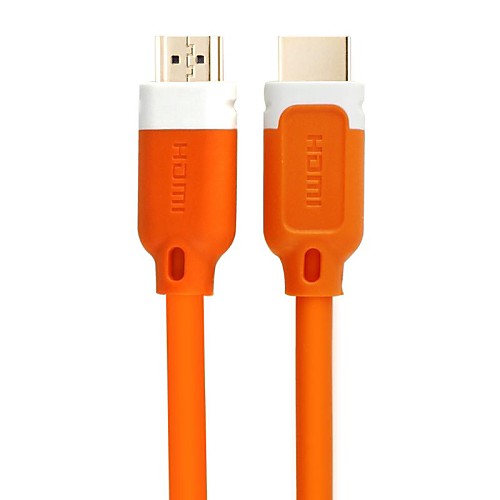 linoya 1,5 5 футов HDMI v1.4 1080p 30AWG высокоскоростной кабель-оранжевый