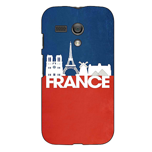 France Design Hard Case for Motorola MOTO G