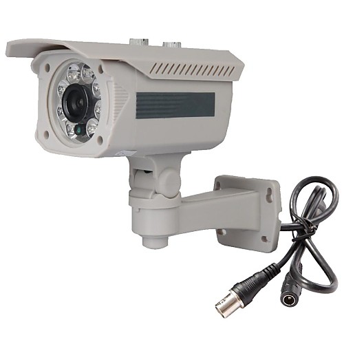 vanxse CCTV 8шт массива светодиодов CMOS 900tvl камера HD IR-Cut D / N пуля безопасности 3.6mm с настенным кронштейном