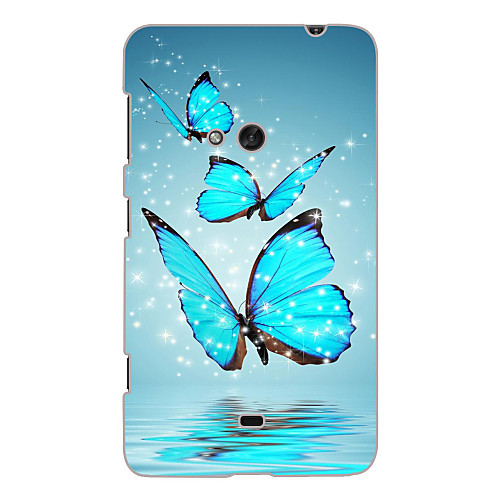 Butterfly Design Hard Case for Nokia N625