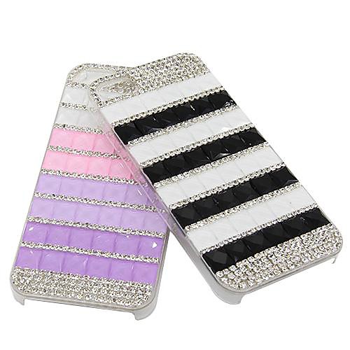 Роскошный Кристалл Rhinestone Bling диаманта ABS пластик сверхлегкий корпус для Iphone 5 / 5s (разных цветов)