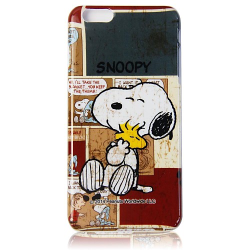 Snoopy пластик с Футляр для iphone 6 плюс