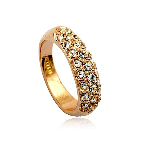 Lureme Diamond Fully Studded Ring