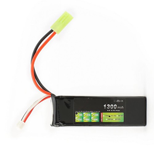 neewer лев мощность RC Lipo батареи 11.1v 1300mah 20c Акку мини страйкбол пистолет батареи