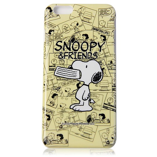 Snoopy пластик с Футляр для iphone 6 плюс