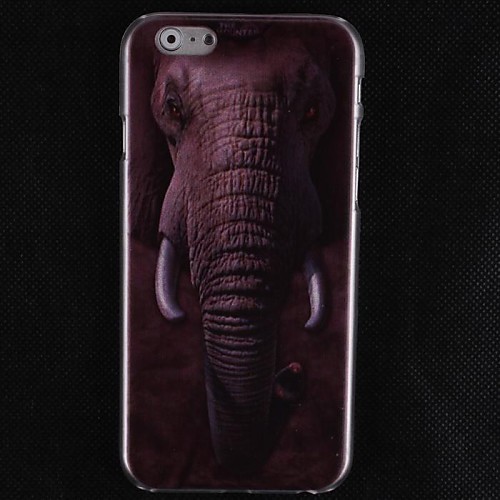 The Elephant Design Hard Cover Case for iPhone 6