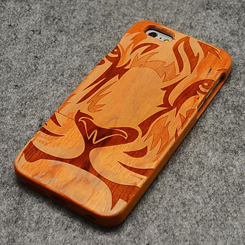 Pear Wood Apple Tiger Face Hard Back Cover for iPhone 6