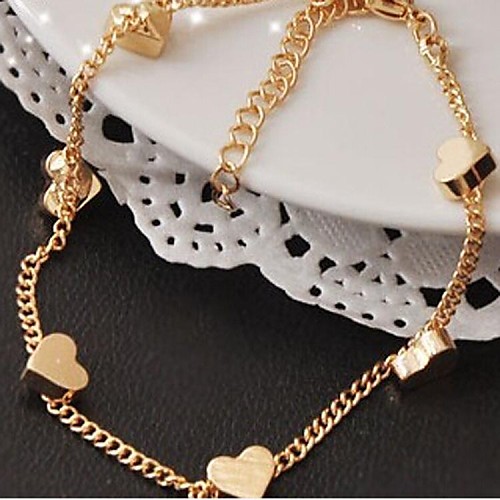 Korean Simple Fashion Heart Delicate Bracelet