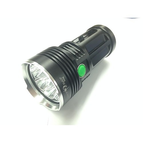 Sky Ray King 8x CREE XM-L U2 3-Mode LED Flashlight (8000Lm.4x18650..Black)