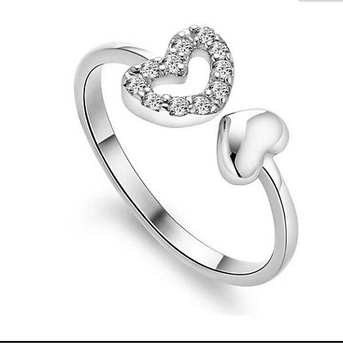 Loving personality double ring