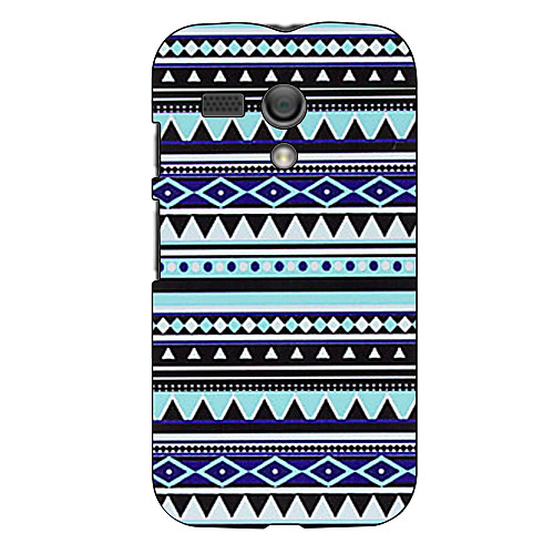 Triangle Pattern Hard Case for Motorola MOTO G