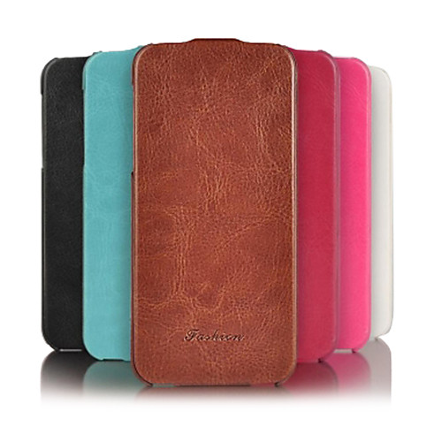 fashion ультра тонкий роскошный откидная крышка случае с подарочной коробке для IPhone 5 / 5S (разных цветов)