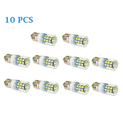 10Pcs E27 12W 27x5050SMD 1050LM 3500K/6000K Warm White/Cool White Light LED Corn Bulb (85-265V)