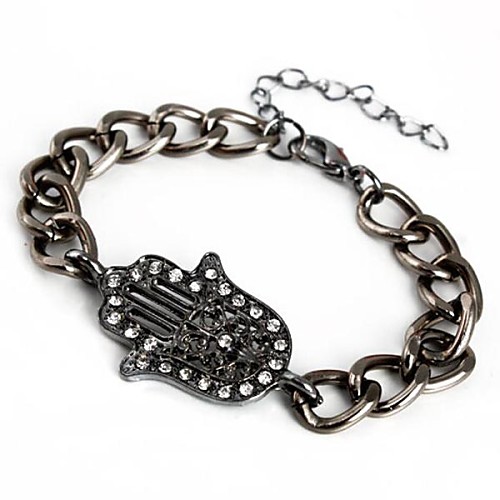 Sell Like Hot Cakes Of Alloy And Rhinestone  Bracelet (More Colors)