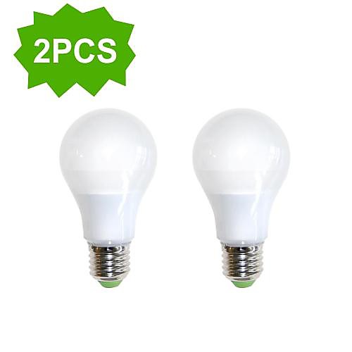 2-Pack HLUX™ LED A60 E27 12W 28x2835SMD 1000lm CRI>80 2700K / 6000K Warm White / Cool White Globe Bulb (AC220-240V)