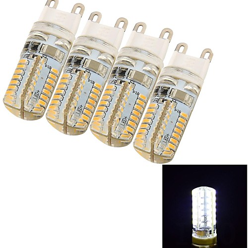 youoklight 4шт G9 3W 64  smd3014 170lm 6000K холодный белый свет кукурузы лампочки (AC220-240V)