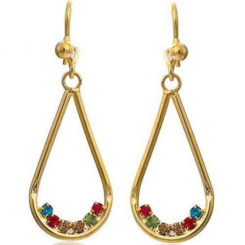 Tina-The European And American Fashion Teardrop-shaped Earrings