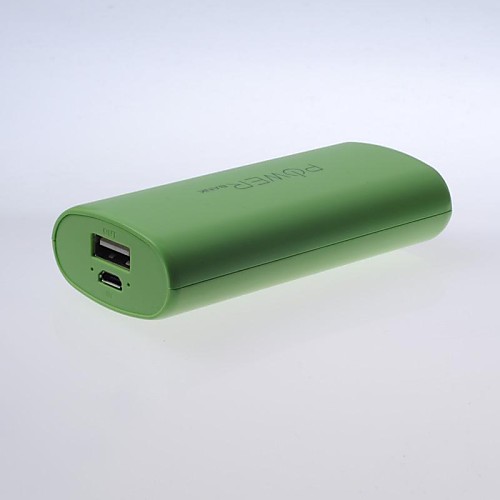 сахар green5600mah портативный банк силы Внешнее зарядное устройство питания Suply для Iphone 6/6 плюс / 5 / 5S / Samsung S4 / S5 / примечание 2