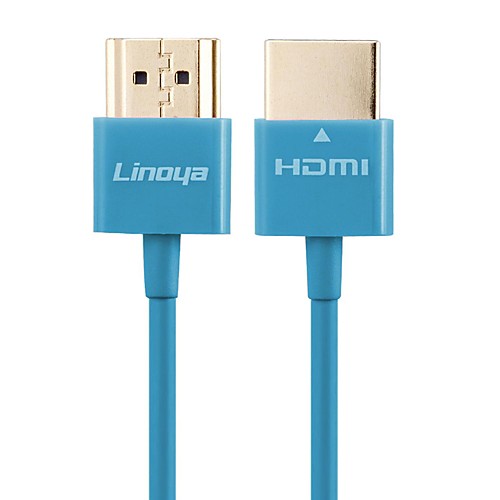 linoya 1м 3.2ft HDMI v1.4 1080p 38awg высокоскоростной кабель